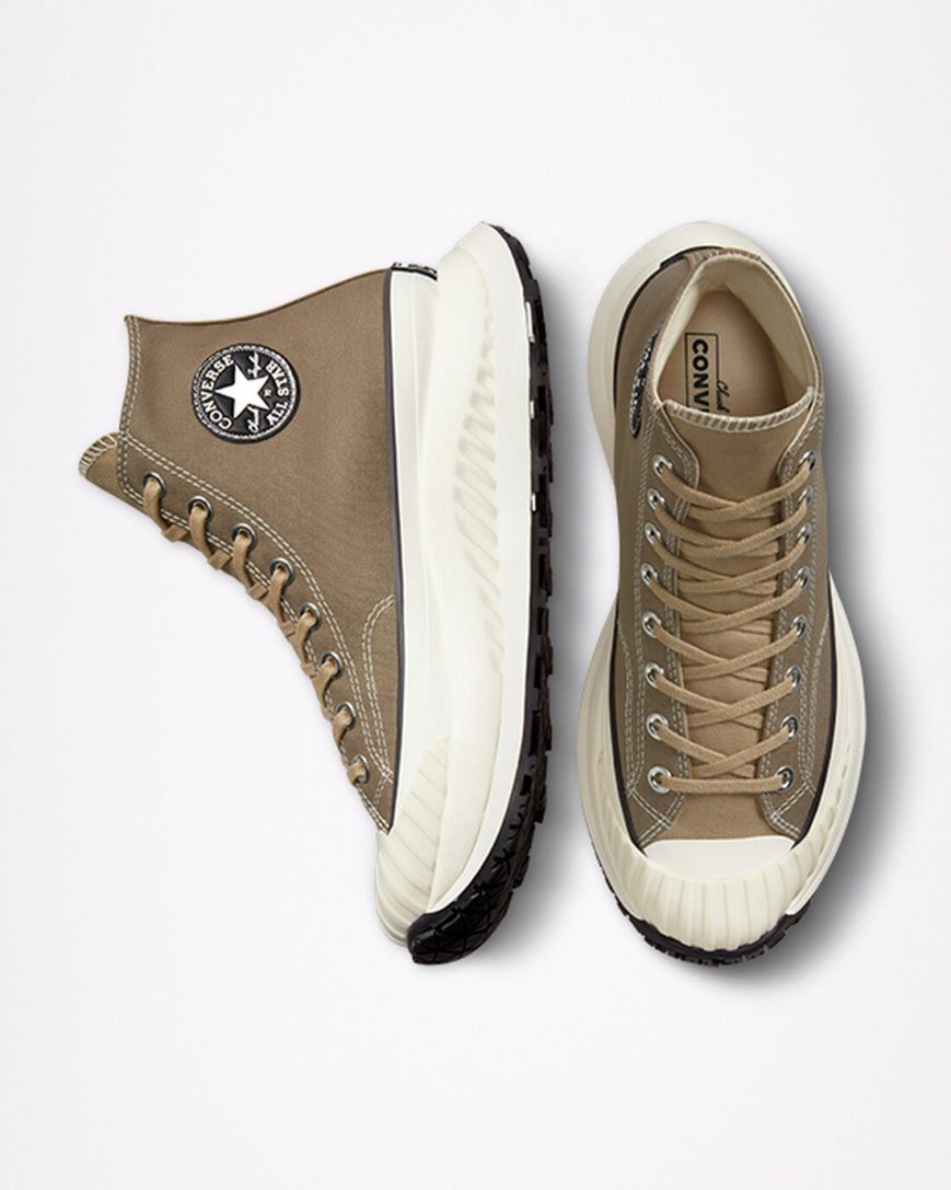 Women's Converse Chuck 70 AT-CX High Top Shoes Olive / Black | AU 46150Z